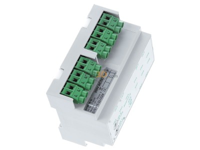 Ansicht oben links Lingg & Janke AH9F16-Q KNX Schaltaktor quick 9-fach 16A 6TE 