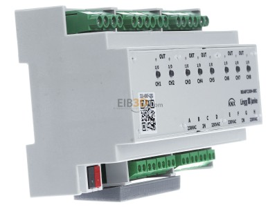 View on the left Lingg & Janke BEA8F24H-E EIB, KNX combined I/O device, 
