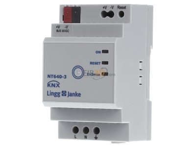 Frontansicht Lingg & Janke NT640-3 KNX Spannungsversorgung 640mA 3TE 