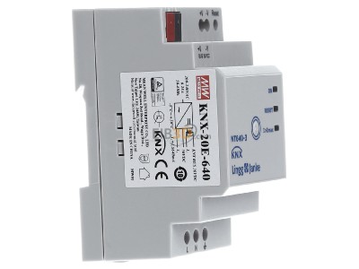 View on the left Lingg & Janke NT640-3 EIB, KNX power supply 640mA, 
