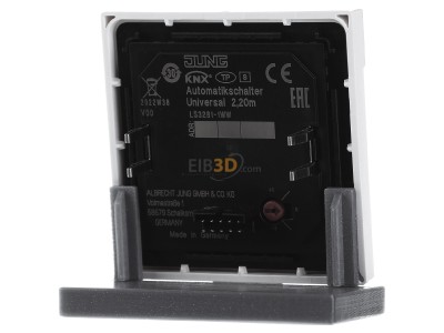 Back view Jung LS 3281-1 WW EIB, KNX movement sensor, 
