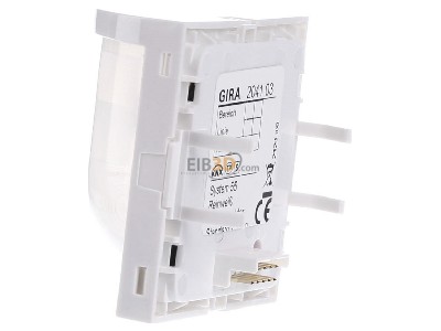 View on the right Gira 204103 EIB, KNX movement sensor, 
