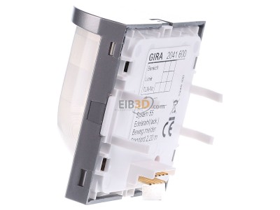 View on the right Gira 2041600 EIB, KNX movement sensor, 
