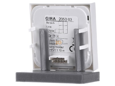 Back view Gira 205003 EIB, KNX movement sensor, 
