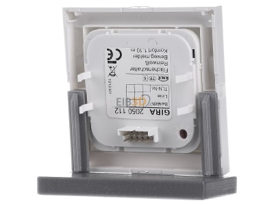 Back view Gira 2050112 EIB, KNX movement sensor, 
