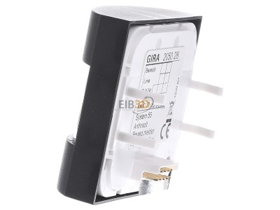 View on the right Gira 205028 EIB, KNX movement sensor, 
