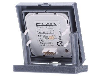 Back view Gira 205065 EIB, KNX movement sensor, 
