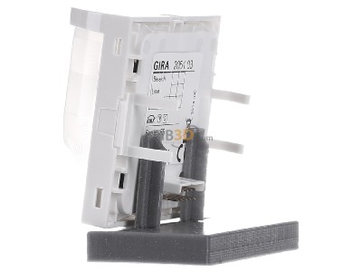 View on the right Gira 205103 EIB, KNX movement sensor, 
