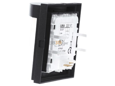 View on the right Gira 205167 EIB, KNX movement sensor, 
