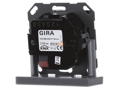 Back view Gira 2104600 EIB, KNX sensor, 
