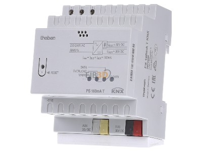 Front view Theben PS 160mA T KNX EIB, KNX power supply, 
