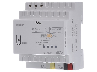 Frontansicht Theben PS 640mA T KNX Spannungsversorgung 640mA, KNX 