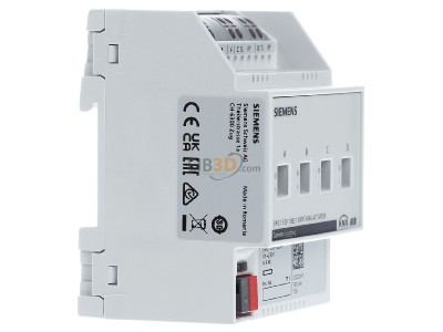View on the left Siemens 5WG1530-1DB31 Switch actuator for home automation 4-ch 
