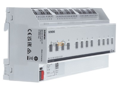 Ansicht links Siemens 5WG1530-1DB61 Schaltaktor 12x230VAC, 6AX 