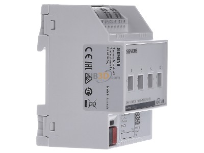 View on the left Siemens 5WG1534-1DB31 Switch actuator for home automation 4-ch 
