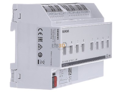 View on the left Siemens 5WG1534-1DB51 Switch actuator for home automation 8-ch 
