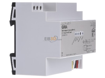 View on the left Gira 213800 Power supply for home automation 1280mA 
