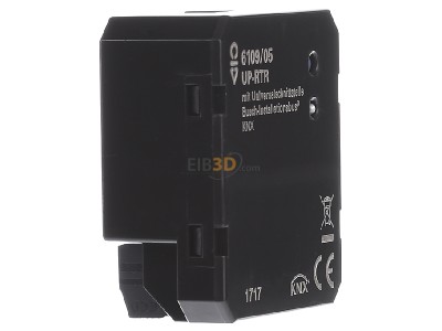 View on the right Busch Jaeger 6109/05 Room thermostat for bus system 

