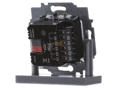 Back view Busch Jaeger 6109/08 Room thermostat for bus system 
