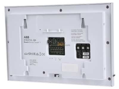 Back view Busch Jaeger 6136/07-811-500 Operating panel for bus system 
