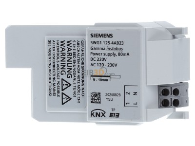 Frontansicht Siemens 5WG1125-4AB23 Spannungsversorgung dezentral 