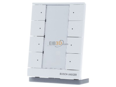 Frontansicht Busch Jaeger SB/U8.0.11-84 Bedienelement 8-fach studiowei� 