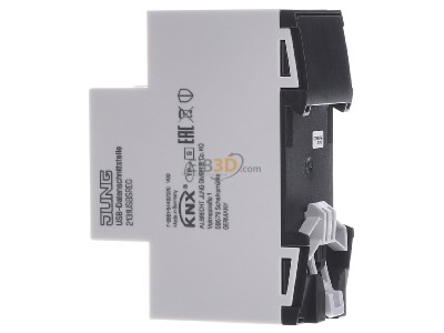 View on the right Jung 2131 USB S REG USB Interface for home automation 
