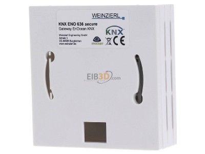 Back view Eltako KNX ENO 636 Data rail for home automation 81mm 
