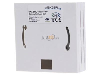 Ansicht hinten Eltako KNX ENO 636 EnOcean-KNX-Gateway 