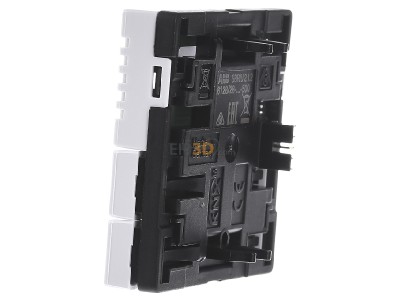 View on the right ABB 6128/28-84-500 Room thermostat for bus system 
