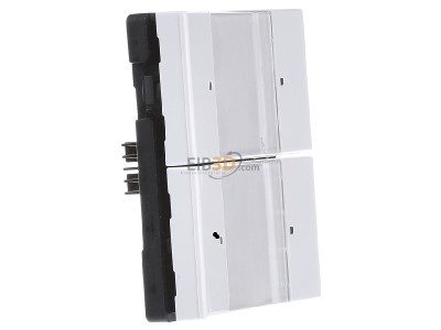 Ansicht links ABB 6126/02-84-500 Bedienteil Solo 2-fach studiowei 