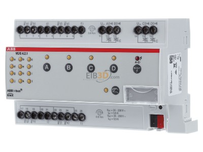 Front view ABB VC/S 4.2.1 Heating actuator for home automation 
