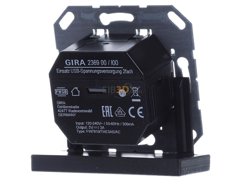 GIRA Spannungsversorgung 236900 2f Typ A/C Einsatz 