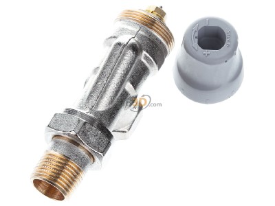 View top right Siemens BPZ:VUN215 Actuating drive for home automation 

