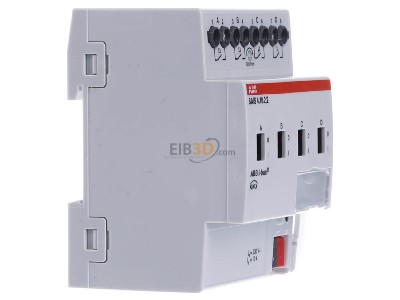 View on the left ABB SA/S4.10.2.2 Switch actuator for home automation 
