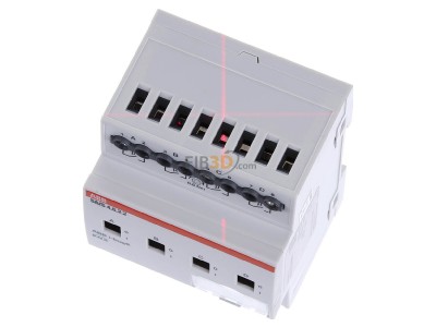 View up front ABB SA/S4.6.2.2 Switch actuator for home automation 
