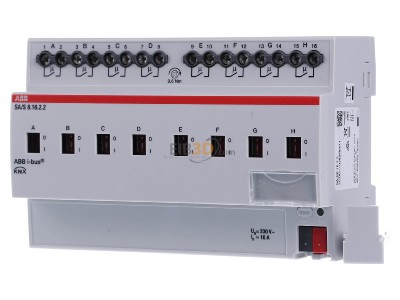 Frontansicht ABB SA/S8.16.2.2 Schaltaktor 8fach, 16A, REG 