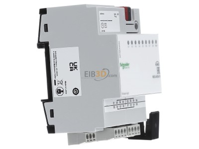 View on the left Schneider Electric MTN644592 Binary input for KNX home automation 8-ch 
