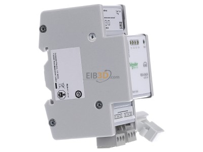 View on the left Schneider Electric MTN644892 Binary input for KNX home automation 4-ch 
