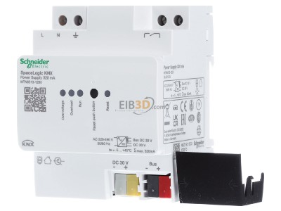 Front view Schneider Electric MTN6513-1203 Power supply for KNX home automation 320mA 
