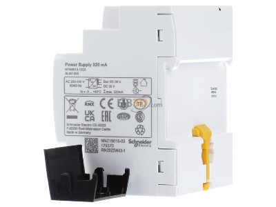 View on the right Schneider Electric MTN6513-1203 Power supply for KNX home automation 320mA 

