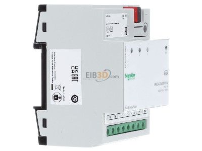 Ansicht links Schneider Electric MTN6600-0603 KNX Energiezhler REG-K/3x230V/16 A 