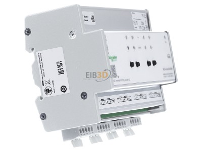 View on the left Schneider Electric MTN6710-0004 Dimming actuator KNX bus system 
