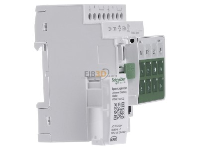 View on the left Schneider Electric MTN6710-0102 Dimming actuator KNX bus system 2...200W 
