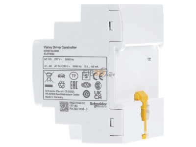 Ansicht rechts Schneider Electric MTN6730-0002 Ventilantriebsaktor SpaceLogic KNX 