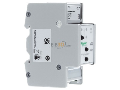 Ansicht links Schneider Electric MTN676090 KNX Logikmodul Basic REG-K lichtgrau 
