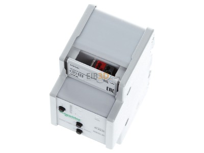 Ansicht oben vorne Schneider Electric MTN676090 KNX Logikmodul Basic REG-K lichtgrau 