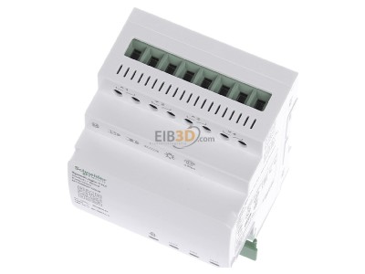 Ansicht oben vorne Schneider Electric MTN6805-0008 Erweiterung Schalt./Jalou. SpaceLogic KNX 