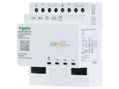 Frontansicht Schneider Electric MTN6810-0102 Erweiterung Dimmer SpaceLogic KNX 