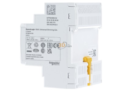View on the right Schneider Electric MTN6810-0102 Dimming actuator KNX bus system 
